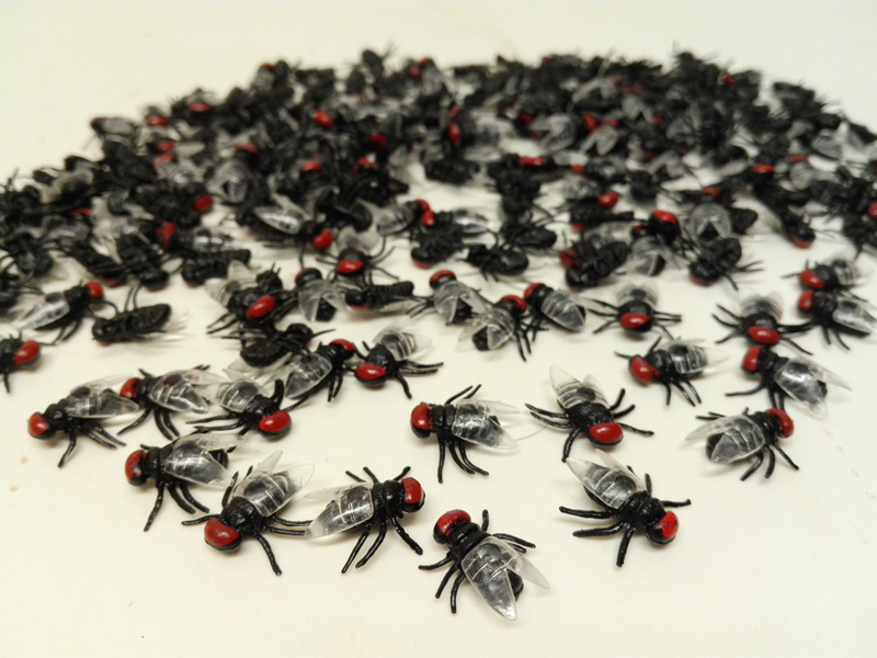 mosca replica plastico negro 0.4x1.4x1.5 consultar cantidad